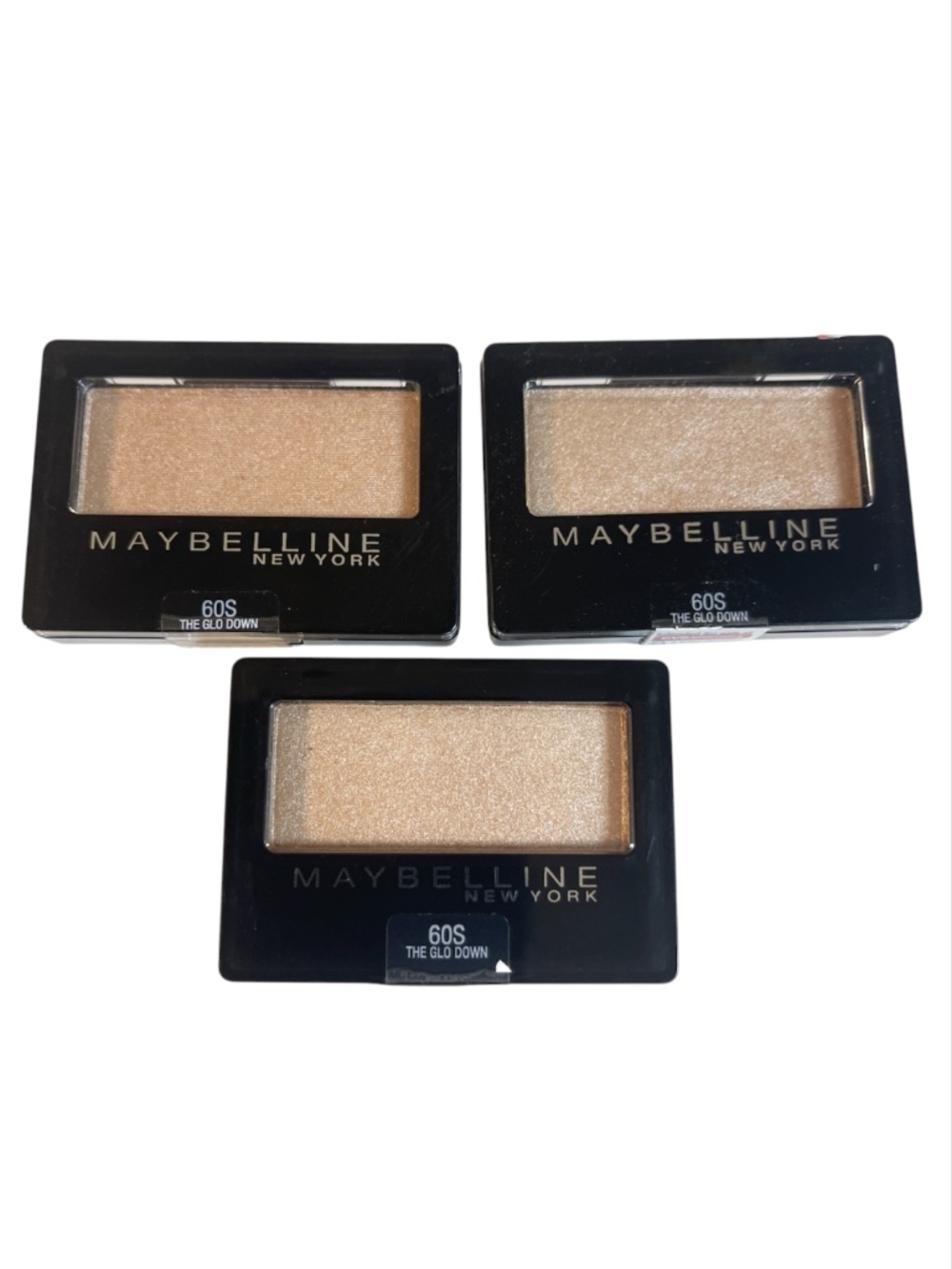Maybelline Expert Wear Eyeshadow The Glo Down 60S Eye Color Lot Of 3 New